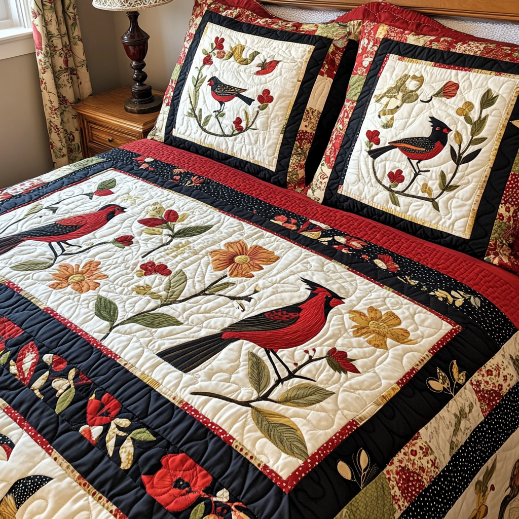 Cardinal DAI190824346 Quilt Bedding Set