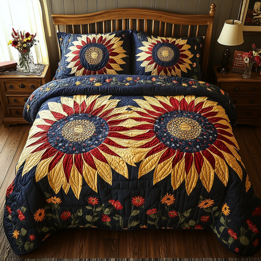 Sunflower TAI041024573 Quilt Bedding Set