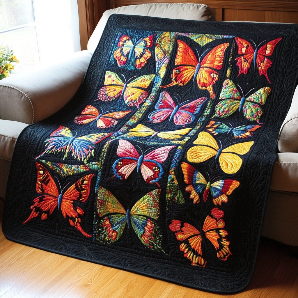 Butterfly DAI070824045 Quilt Blanket