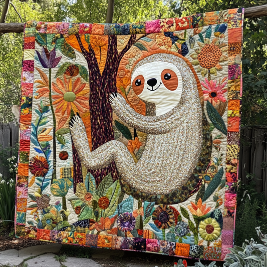 Sloth DAI111124515 Quilt Blanket