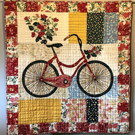 Bicycle DAI221024255 Quilt Blanket