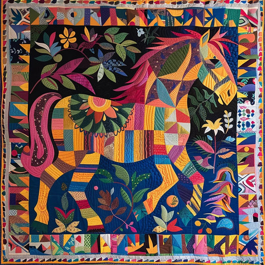 Horse TAI240424124 Quilt Blanket