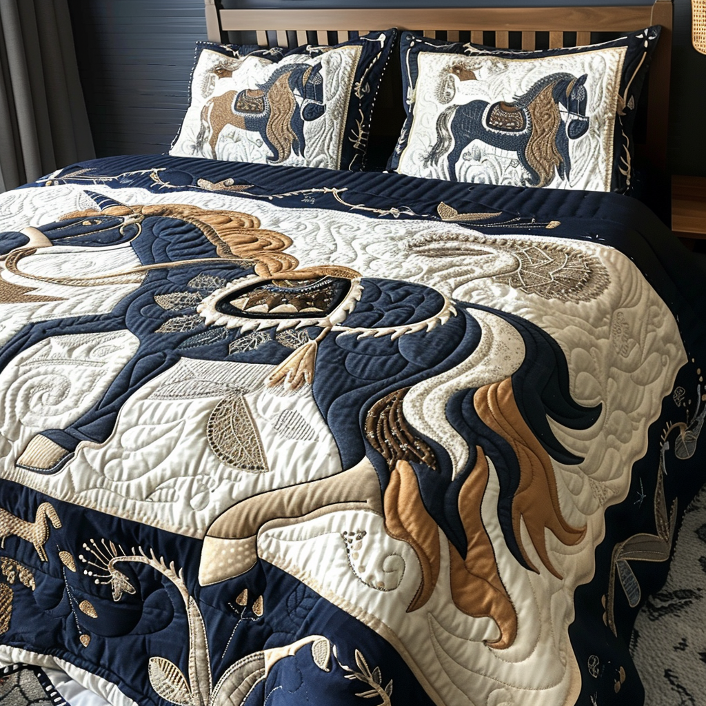 Horse TAI170724113 Quilt Bedding Set