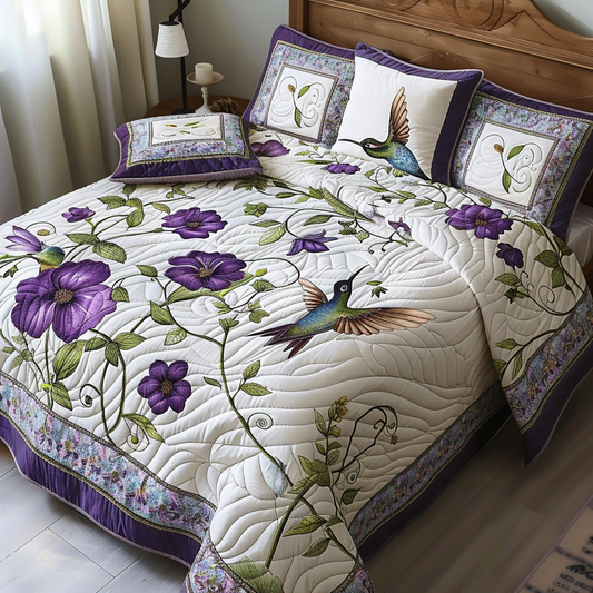 Hummingbird TAI251124096 Quilt Bedding Set