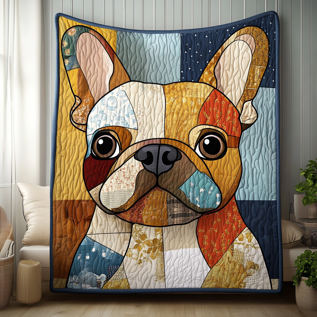 French Bulldog TAI121024060 Quilt Blanket