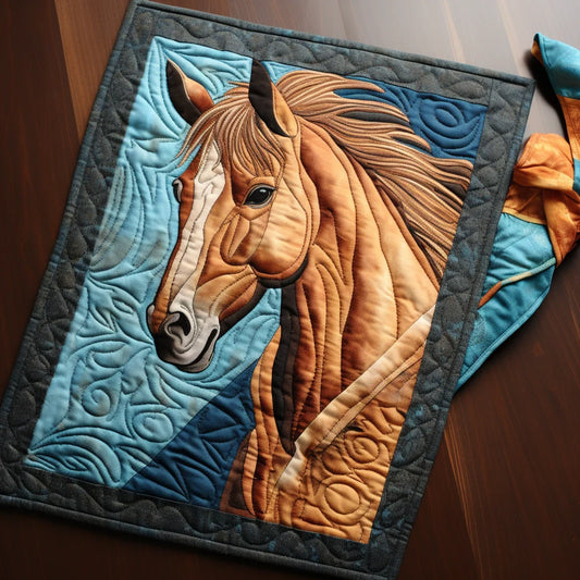 Horse TAI040124369 Quilted Placemats