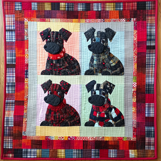 Scottie Dog DAI190824223 Quilted Placemats