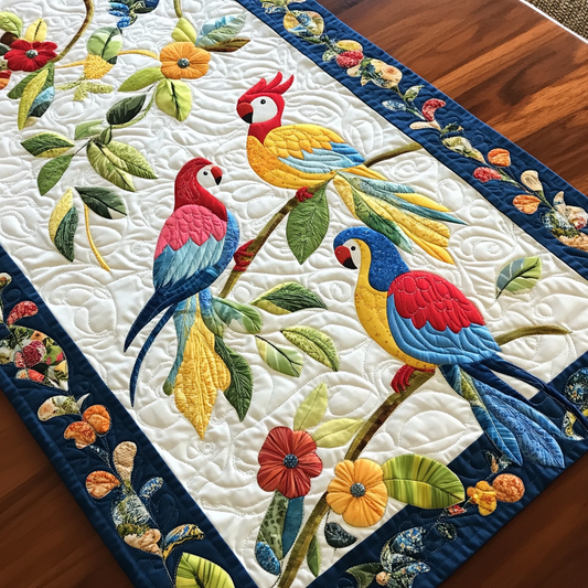 Parrot DAI281124174 Quilted Table Runner