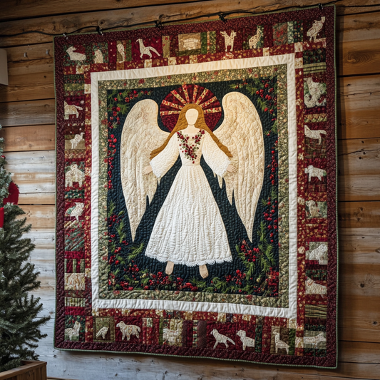 Christmas Angel DAI111124488 Quilt Blanket