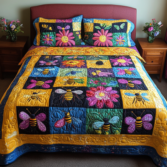 Bee TAI080824137 Quilt Bedding Set