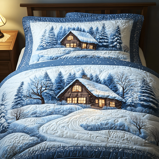 Snowy Landscape TAI201124083 Quilt Bedding Set