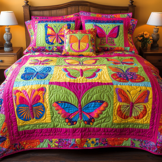 Butterfly DAI190824300 Quilt Bedding Set