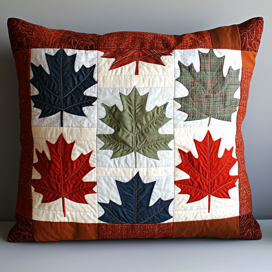 Maple Leaves DAI230924167 Quilted Pillow Case