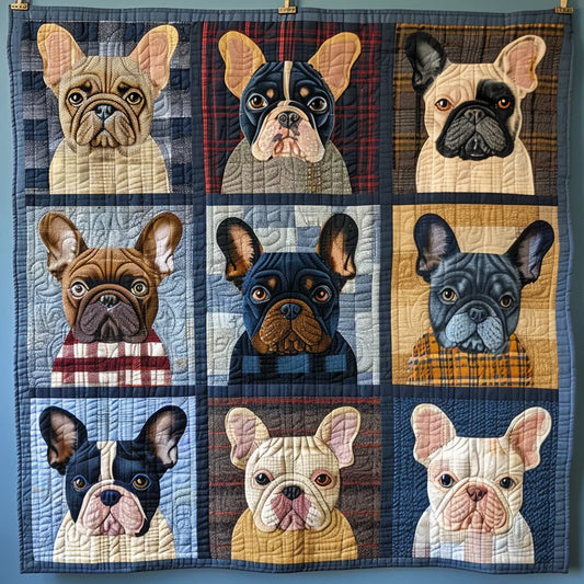 French Bulldog TAI240424100 Quilt Blanket