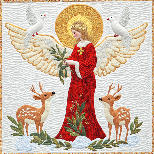 Christmas Angel DAI231124075 Quilt Blanket