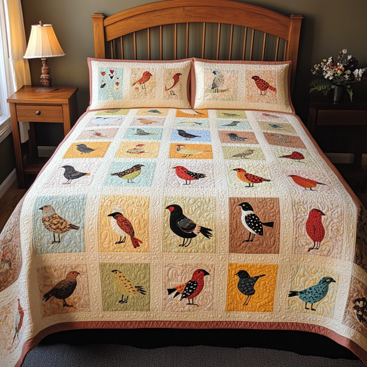 Bird DAI190824303 Quilt Bedding Set