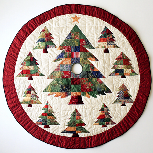 Christmas Tree DAI040924067 Quilted Tree Skirt