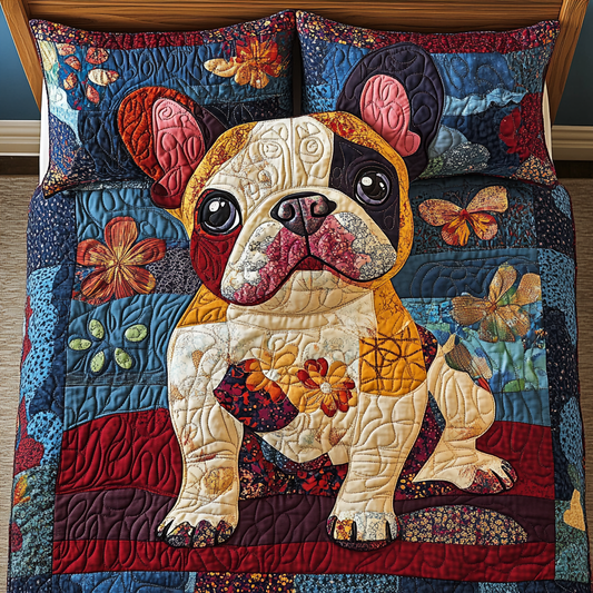 French Bulldog TAI181024330 Quilt Bedding Set