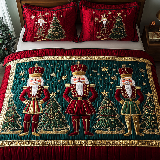 Christmas Nutcracker TAI201124172 Quilt Bedding Set