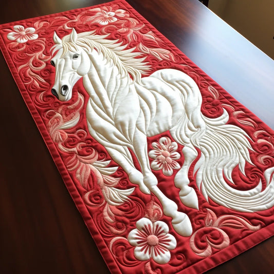 Horse TAI260224504 Quilted Table Runner