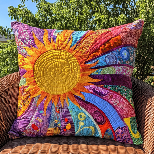 Hippie Sun TAI091024413 Quilted Pillow Case