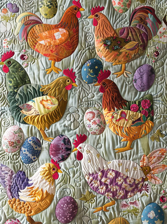 Chicken TAI030524010 Quilt Blanket