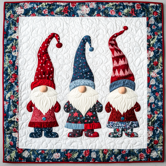 Christmas Gnome TAI260924064 Quilt Blanket