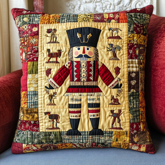 Christmas Nutcracker TAI141124413 Quilted Pillow Case