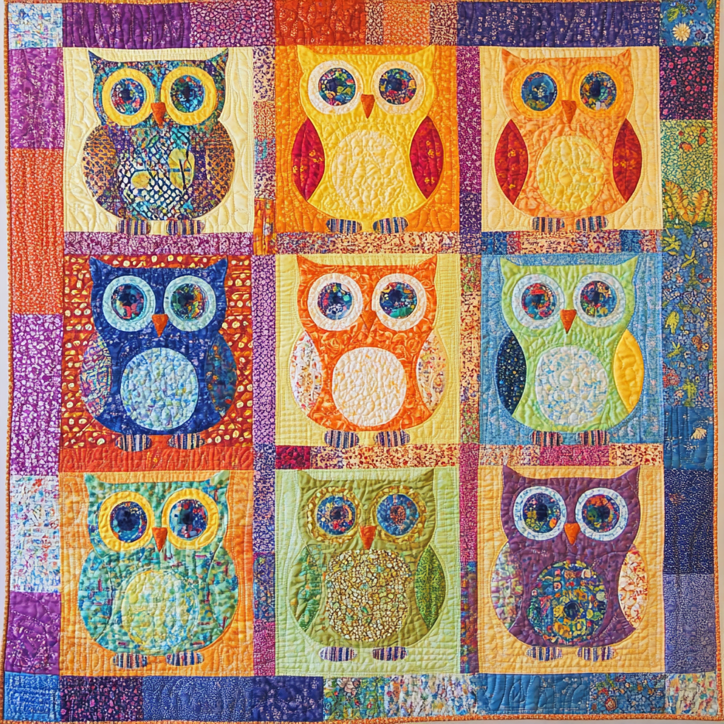 Owl DAI190824162 Quilt Blanket