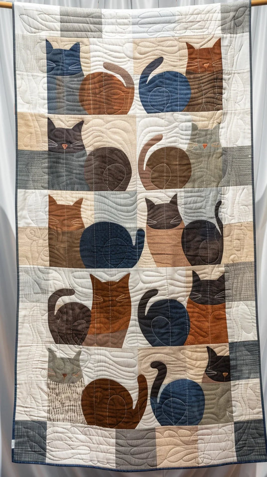 Cat TAI030524029 Quilt Blanket