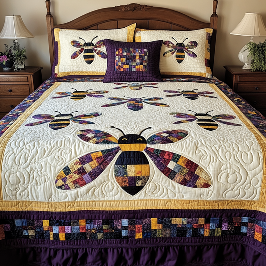 Bee DAI280824204 Quilt Bedding Set