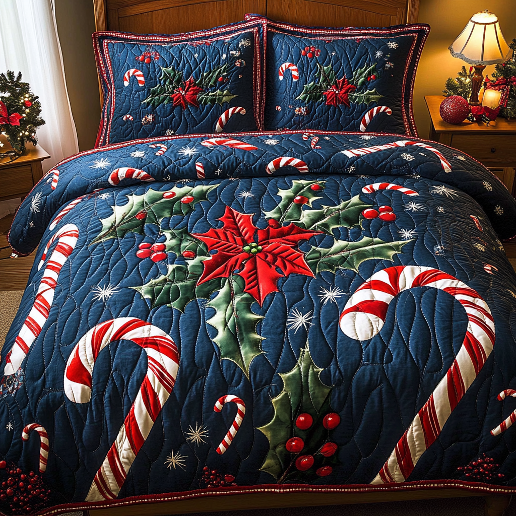 Christmas Vibe TAI111124099 Quilt Bedding Set