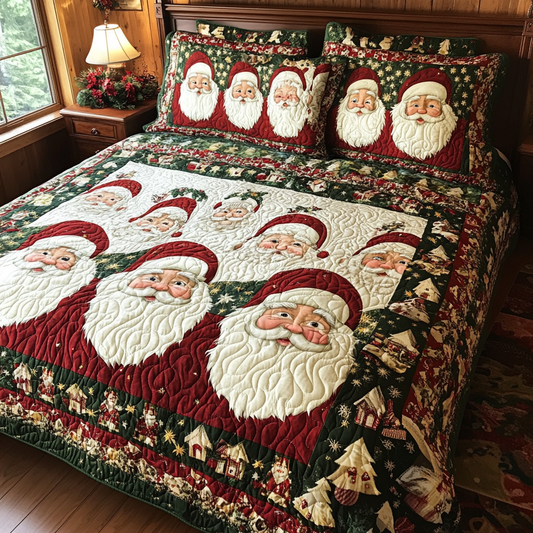 Christmas Santa TAI181024193 Quilt Bedding Set