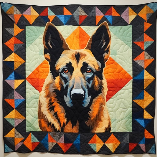 German Shepherd TAI14112307 Quilt Blanket