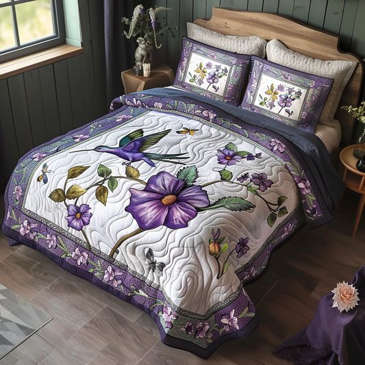 Hummingbird TAI251124021 Quilt Bedding Set