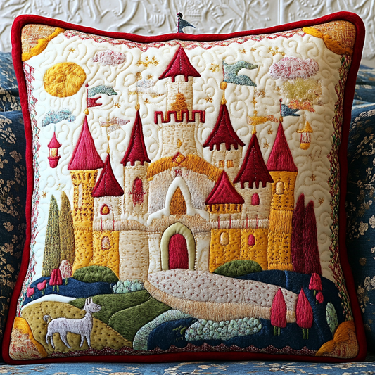 Castle DAI281124008 Quilted Pillow Case