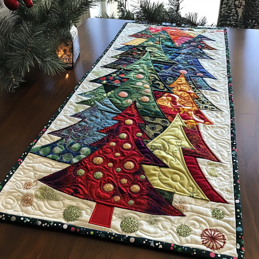 Christmas Tree TAI041024293 Quilted Table Runner