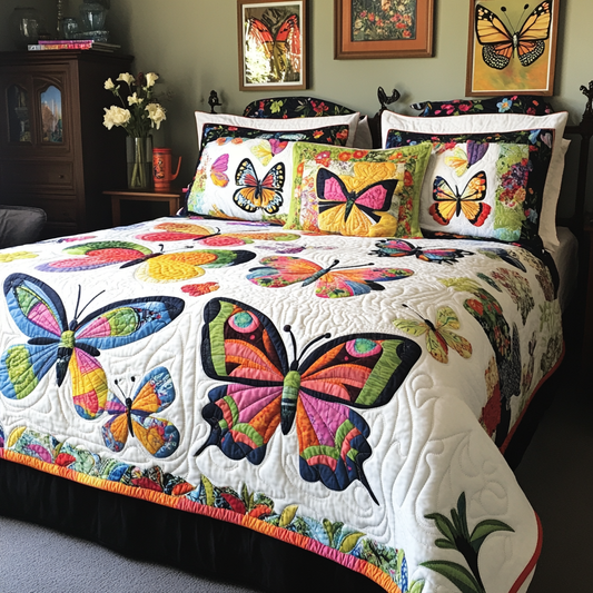 Butterfly DAI190824296 Quilt Bedding Set