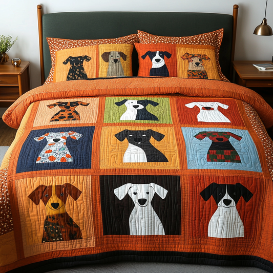 Dog DAI280824311 Quilt Bedding Set