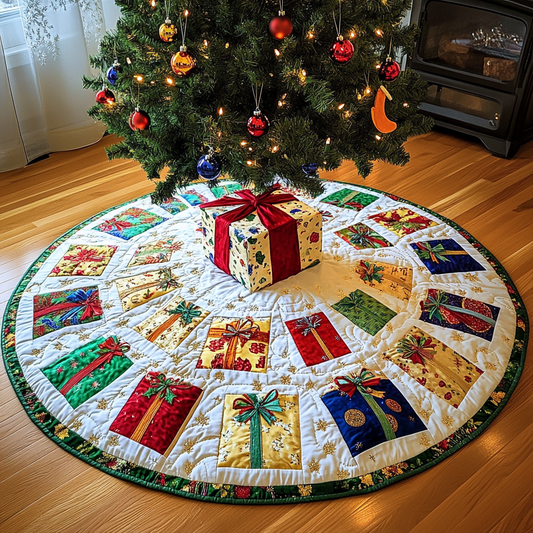 Christmas Gift TAI021024244 Quilted Tree Skirt