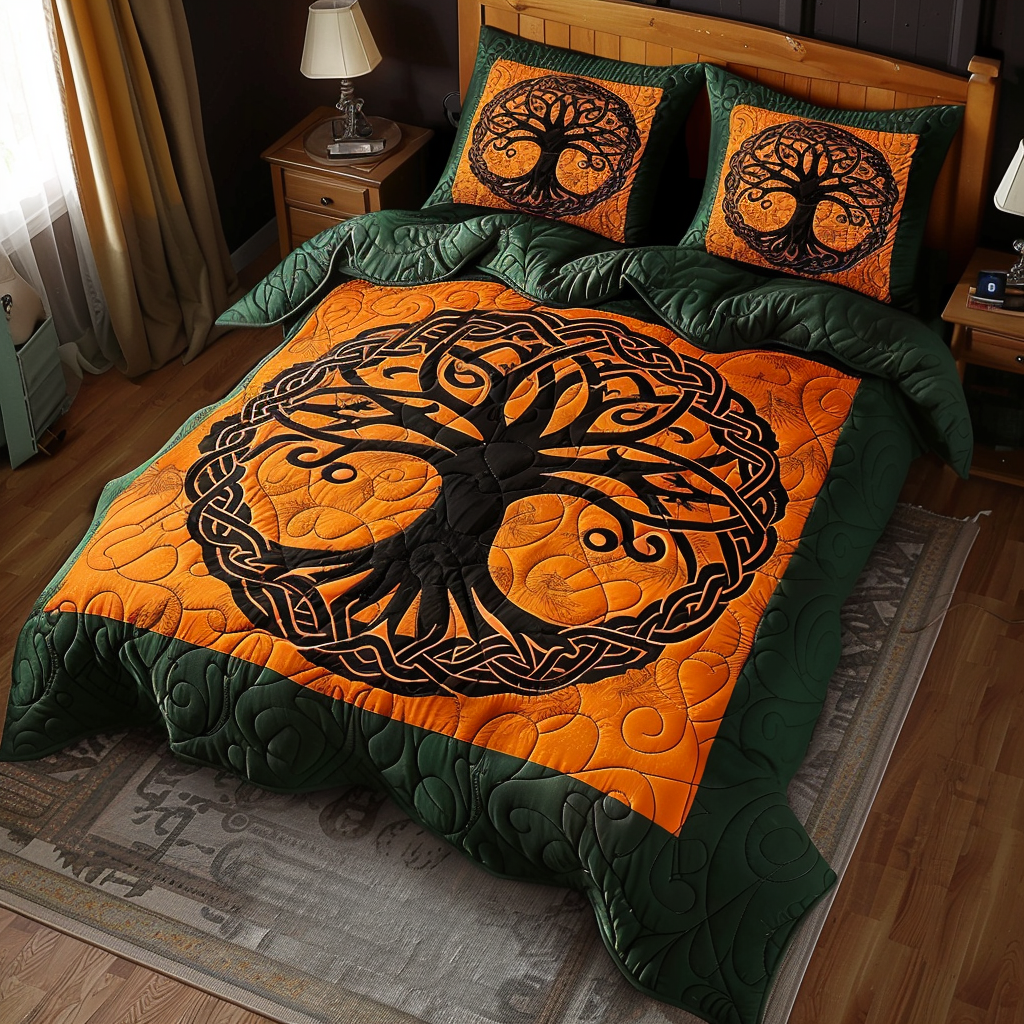 Tree Of Life TAI100724071 Quilt Bedding Set