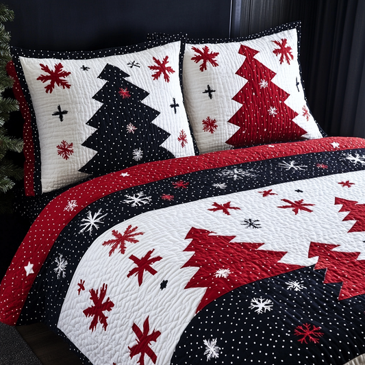 Christmas Tree TAI201124346 Quilt Bedding Set