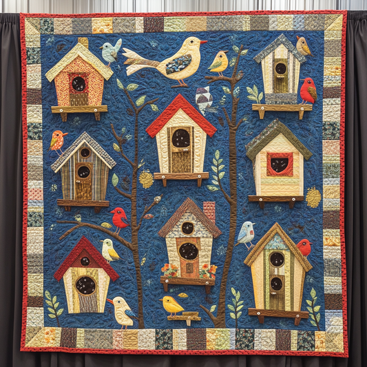 Birdhouse DAI221024217 Quilt Blanket