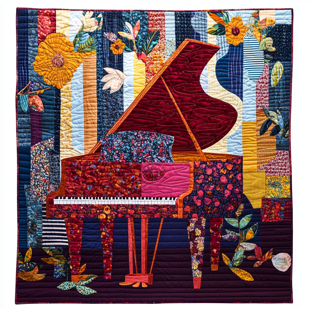 Piano DAI26102477 Quilt Blanket