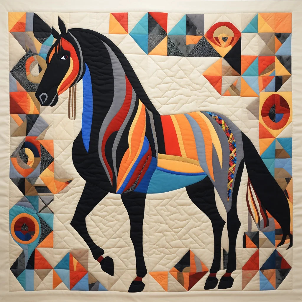 Horse BL9112330 Quilt Blanket