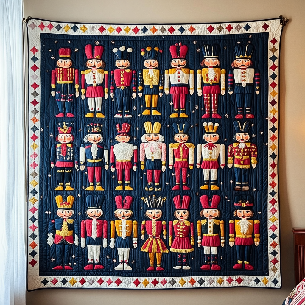 Christmas Nutcracker TAI121024069 Quilt Blanket