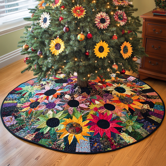 Sunflower TAI021024149 Quilted Tree Skirt