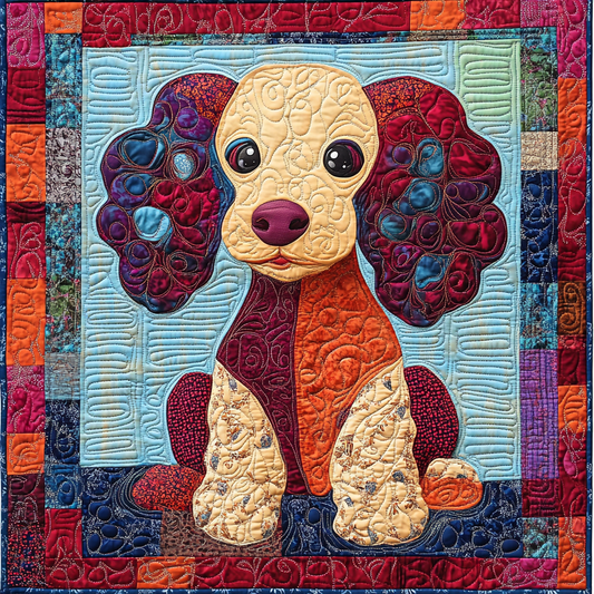 Poodle TAI121024116 Quilt Blanket