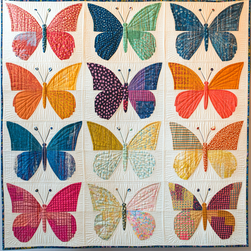 Butterfly DAI070824048 Quilt Blanket