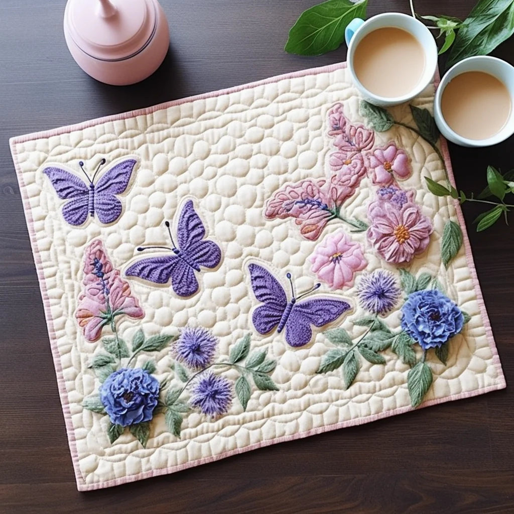 Butterfly TAI040124279 Quilted Placemats